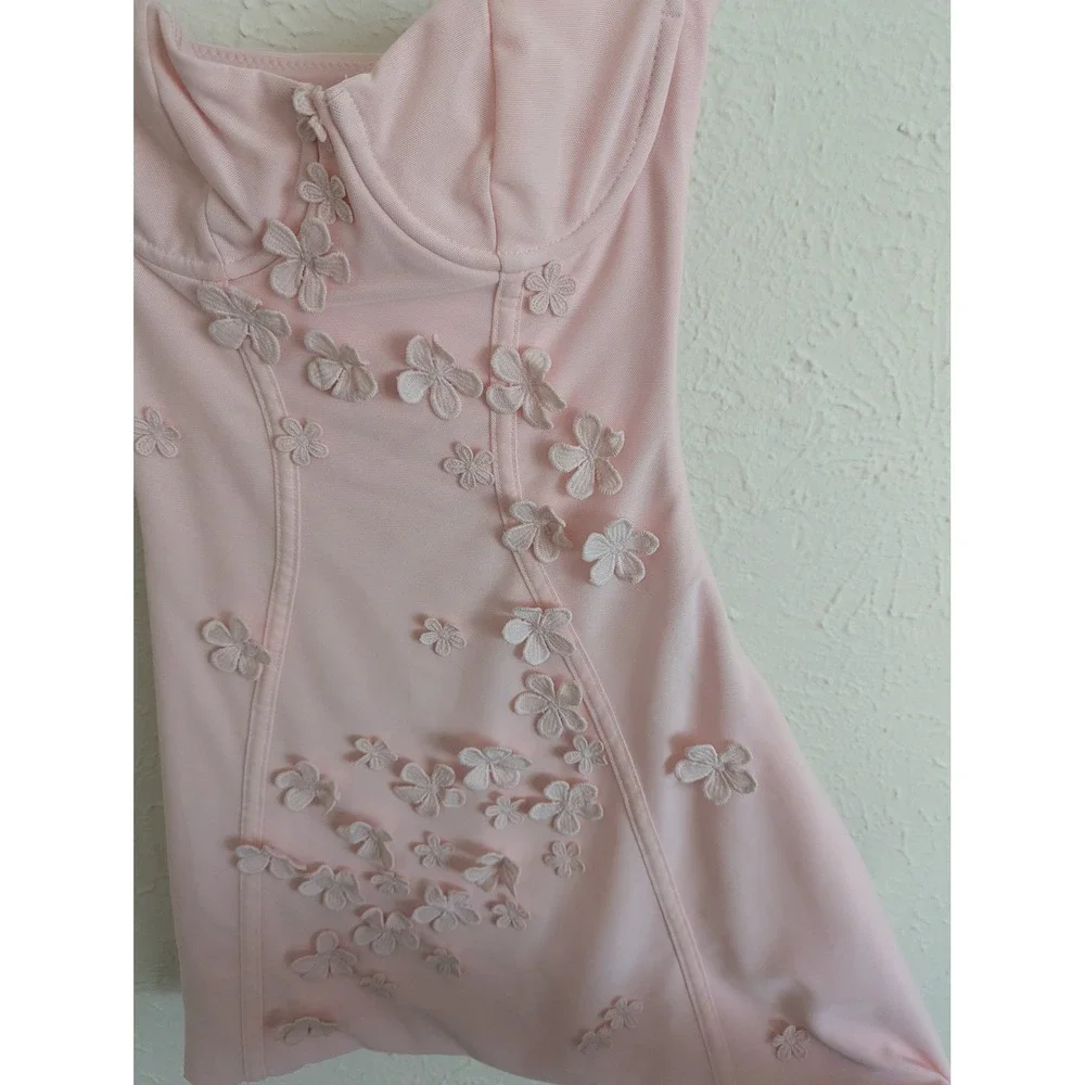 Babyboo Dalary mini dress size XS blush bodycon night out party dress - Picture 5 of 7